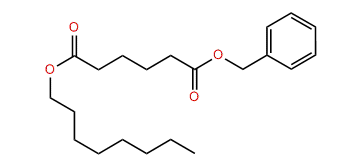 Benzyl octyl hexanedioate